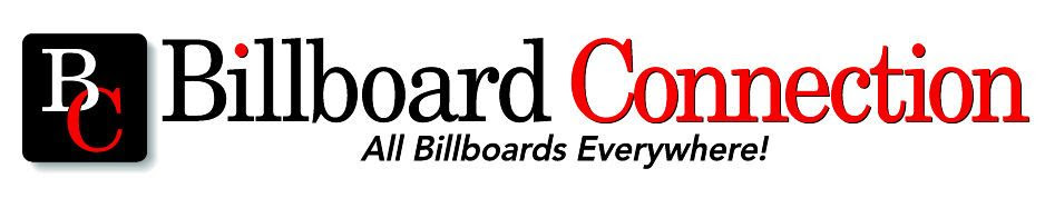 Outdoor advertising billboard setup by Billboard Connection