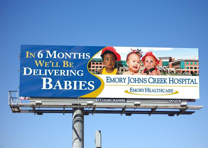 Emory Hospital billboard