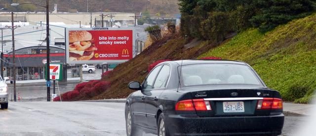 Clarksburg West Virginia Billboards Location Image